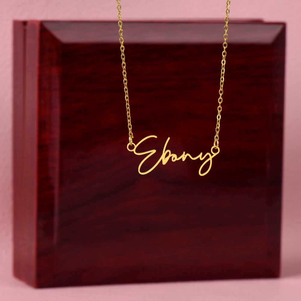 To My Daughter | Name Necklace