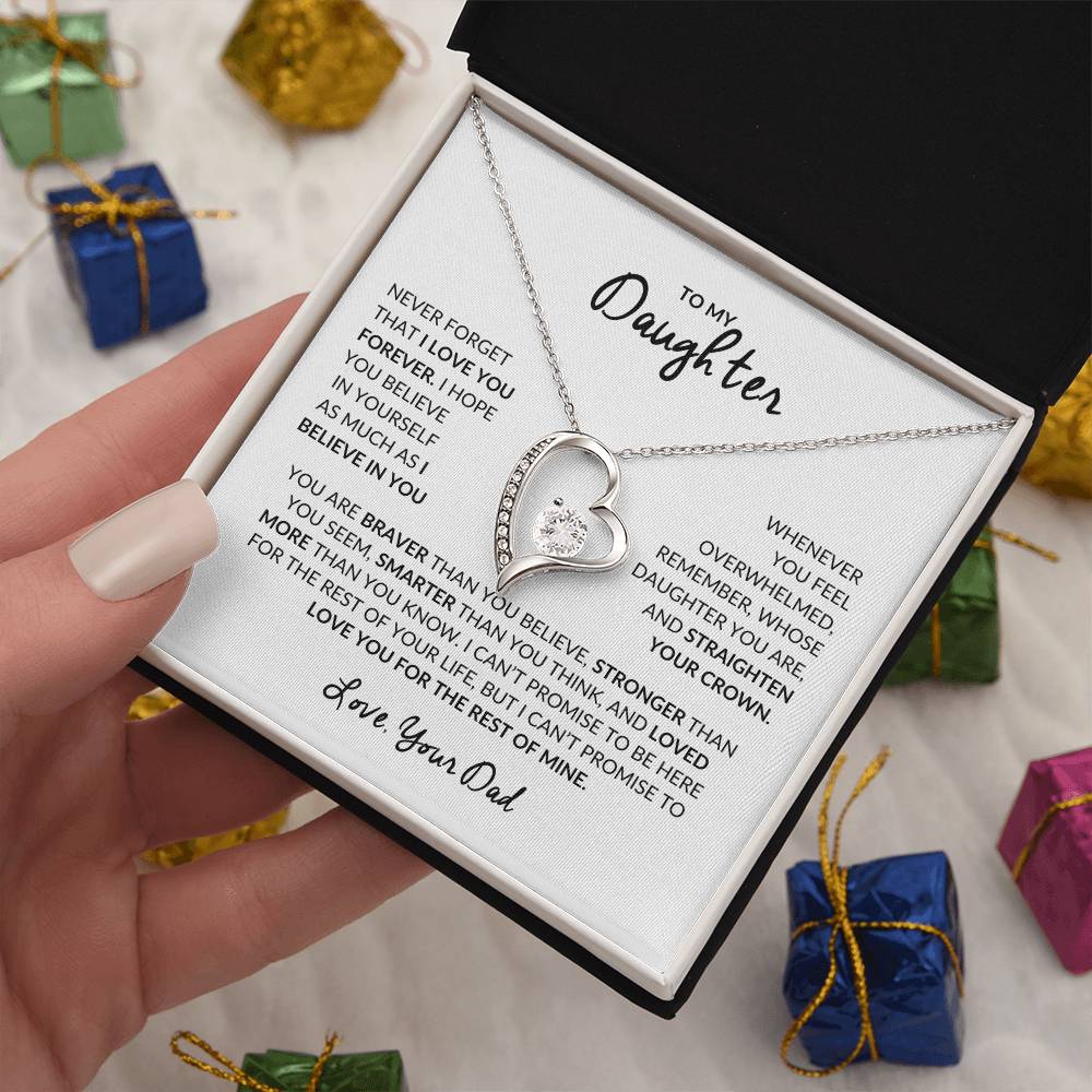 To My Daughter | Forever Love Necklace