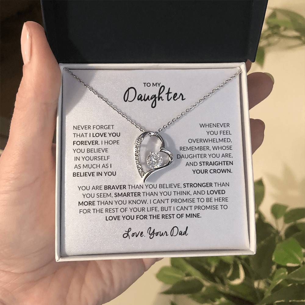 To My Daughter | Forever Love Necklace