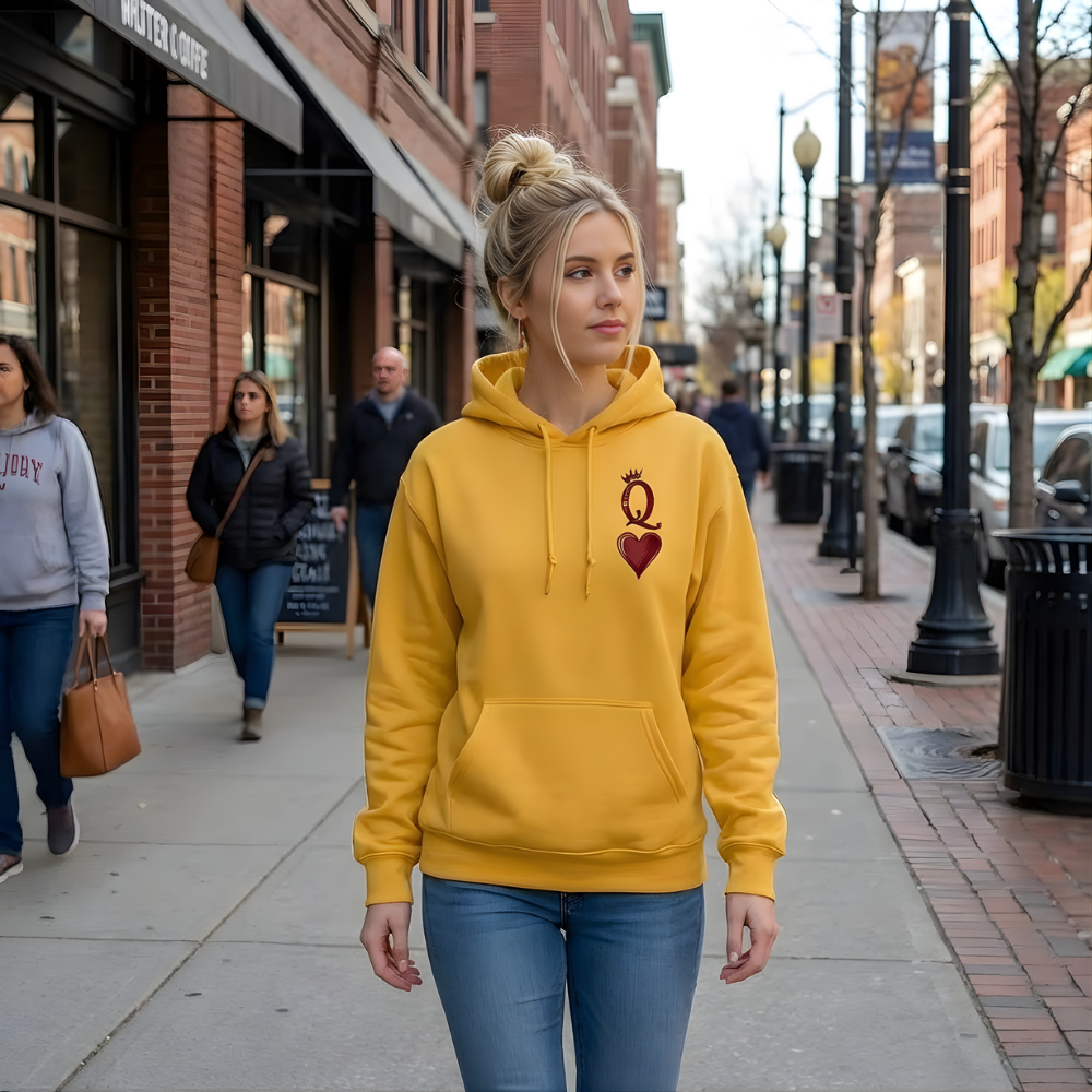 Queen of Hearts Hoodie