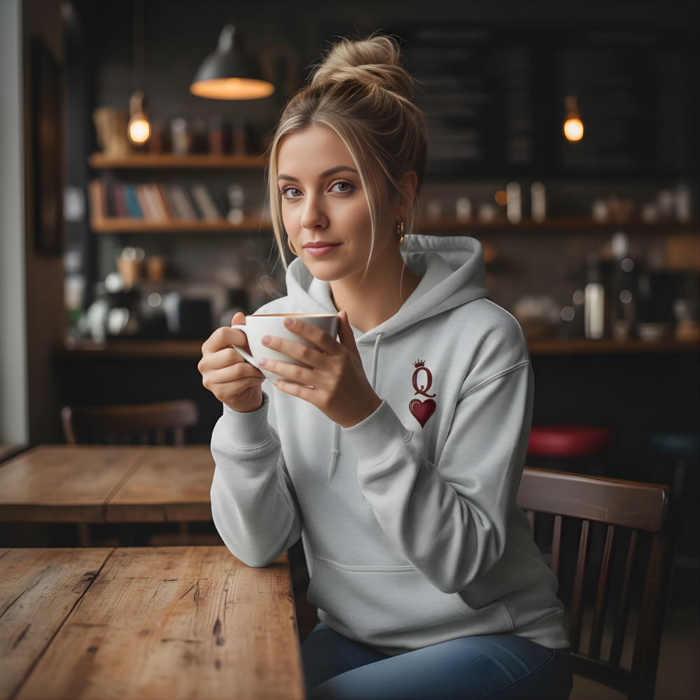 Queen of Hearts Hoodie