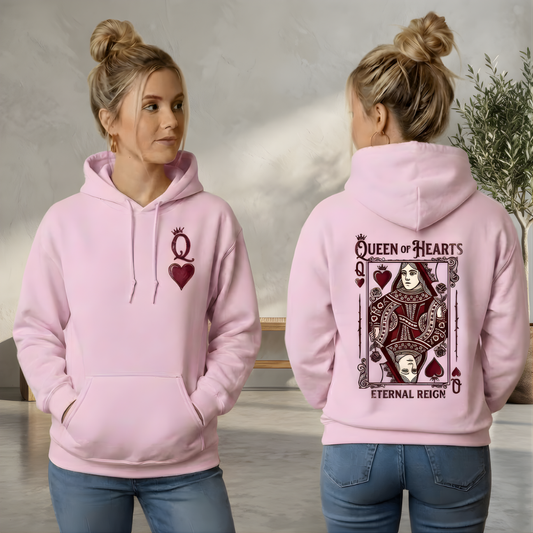 Queen of Hearts Hoodie