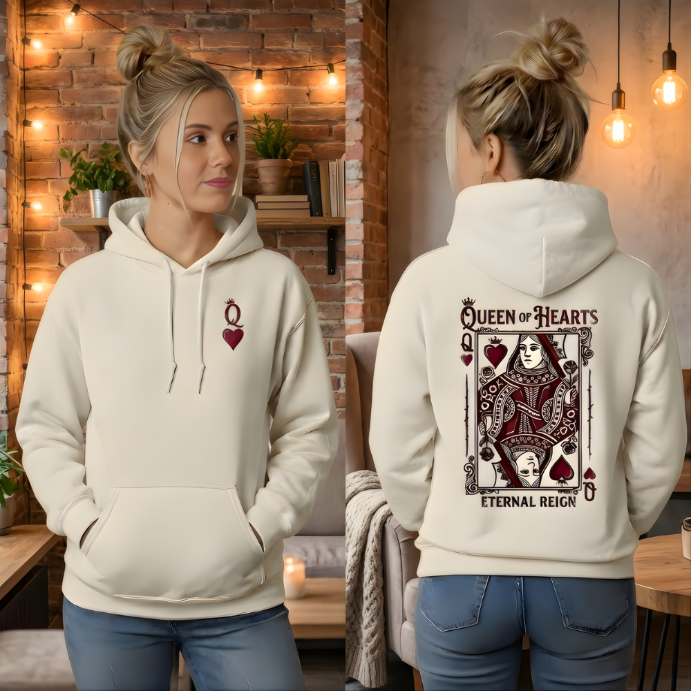 Queen of Hearts Hoodie
