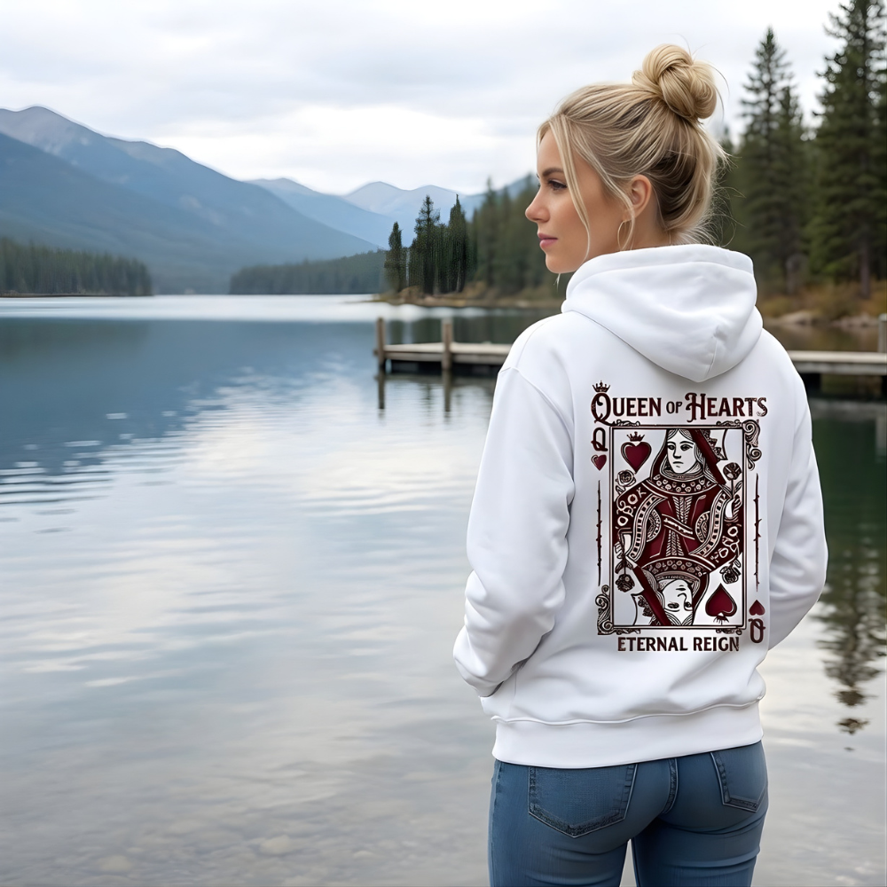 Queen of Hearts Hoodie