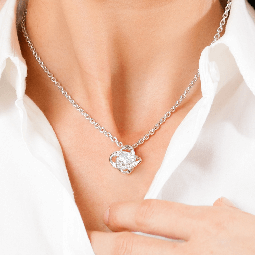 To My Soulmate | Love Knot Necklace