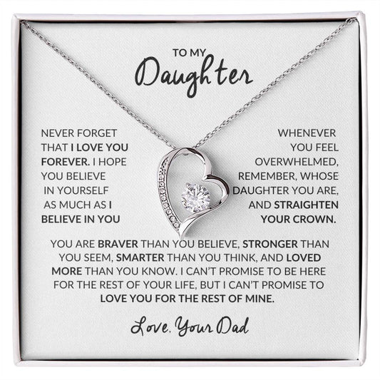 To My Daughter | Forever Love Necklace